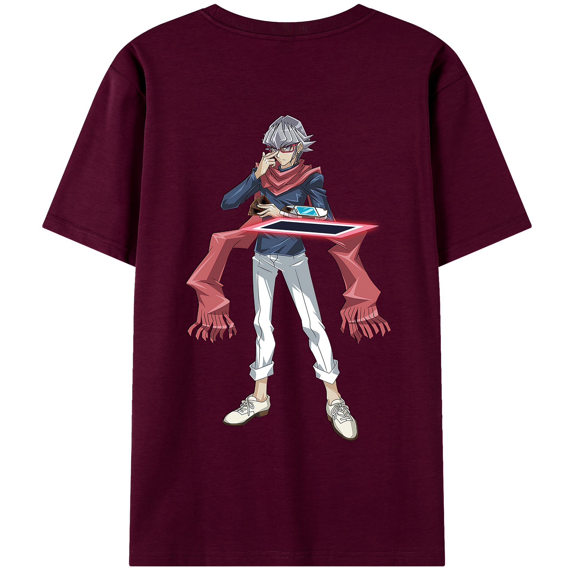 （画像用） 遊☆戯☆王 Yu-Gi-Oh! レディース半袖Tシャツ(バックプリント)